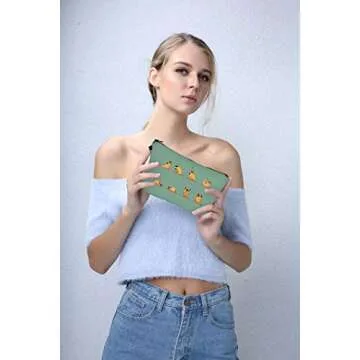 LOOMILOO Cosmetic Bag for Women, Adorable Roomy Makeup Bags Travel Water Resistant Toiletry Bag Accessories Organizer Cute Gifts (Yoga pug 51820)