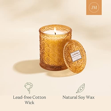 Luxury LA JOLIE MUSE Sandalwood Scented Candle Gift