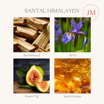 Luxury LA JOLIE MUSE Sandalwood Scented Candle Gift