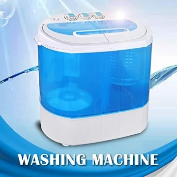Compact Twin Tub Mini Washing Machine 9.9 LB
