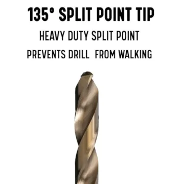 Drill America 13 Piece M35 Cobalt Drill Bit Set