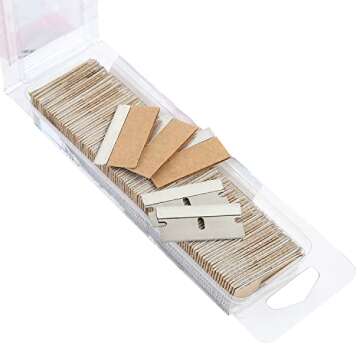 OEMTOOLS 25181 Razor Blades, 100 Pack Utility Knife Blades Refills, High Carbon Steel Utility Blades...
