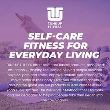 Tune Up Fitness – Coregeous Ball | Psoas Release Tool, Abdominal, Belly & Lower Back Release | Core Ball, Exercise Ball for Low Back, Stress & Digestive Relief, Improved Breathing & Sleep (Iris)