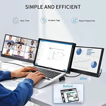 OFFICE1ST Acrylic Monitor Stand Riser & Pencil Holder