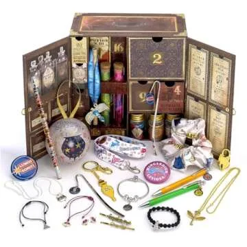 The Carat Shop - Official Harry Potter Potions Advent Calendar - 24 Jewellery & Accessory Gifts - Harry Poter Gifts - Harry Potter Merchandise