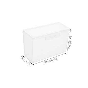 Levemolo 4pcs Mini Photo Storage Boxes for Organization