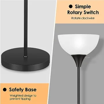 Coucrek Modern Floor Lamp - LED Home Lighting Solution