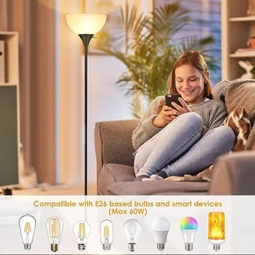 Coucrek Modern Floor Lamp - LED Home Lighting Solution