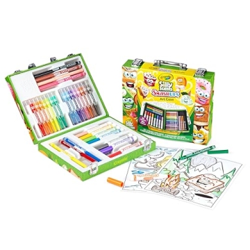 Crayola Silly Scents Art Case Scented Markers Crayons Kids Gift
