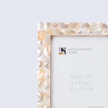 Handcrafted 4x6 Picture Frames Set - Elegant Design