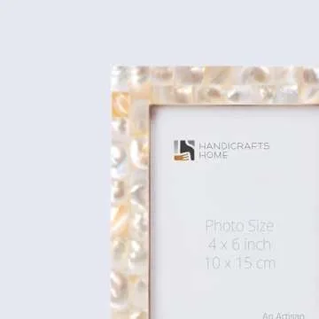 Handcrafted 4x6 Picture Frames Set - Elegant Design