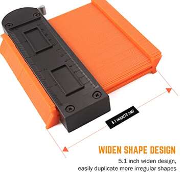 Antswish Contour Gauge Tool - Perfect for DIY Projects