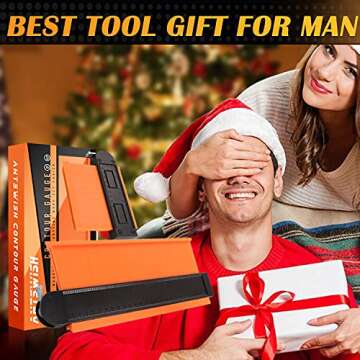 Antswish Contour Gauge Tool - Perfect for DIY Projects