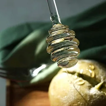 Elegant Lawei Honey Jar with Dipper and Lid for Home