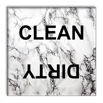 Elegant Dishwasher Magnet Clean Dirty Sign for Your Kitchen