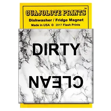 Elegant Dishwasher Magnet Clean Dirty Sign for Your Kitchen