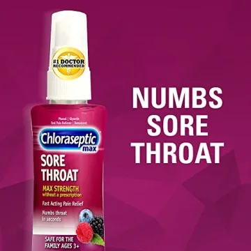 Chloraseptic Max Strength Throat Spray Wild Berries 4.0 fl oz