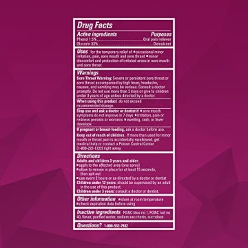 Chloraseptic Max Strength Throat Spray Wild Berries 4.0 fl oz