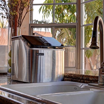 Luma Comfort Clear Ice Cube Maker - Fast & Portable