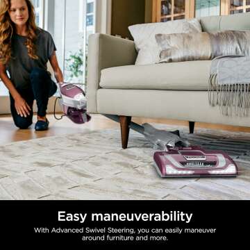 Shark HV322 Rocket Deluxe Pro Vacuum - Pet Hair Pickup