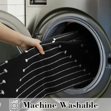 LIVEBOX Boho Bathroom Rug 2x3 Washable Stylish and Versatile