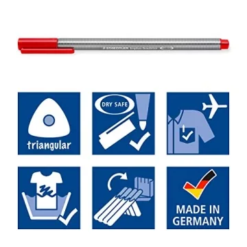 STAEDTLER Triplus Fineliner 60 Assorted Colors Set