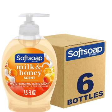 Softsoap Hand Soap Milk and Honey 7.5 Fl Oz