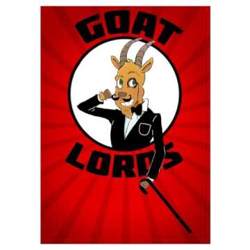 Goat Lords - Most Addicting Card Games for Families, Teens, Kids (Boy and Girl) Ages 7 and Up - Family Board Games, Fun Game, Card Game for Adults or Family Game Night! A Great Gift Idea!
