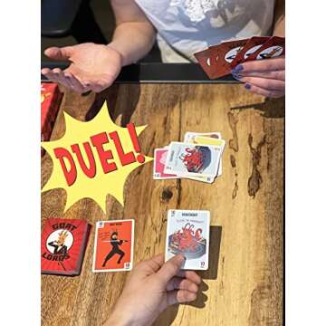 Goat Lords - Most Addicting Card Games for Families, Teens, Kids (Boy and Girl) Ages 7 and Up - Family Board Games, Fun Game, Card Game for Adults or Family Game Night! A Great Gift Idea!