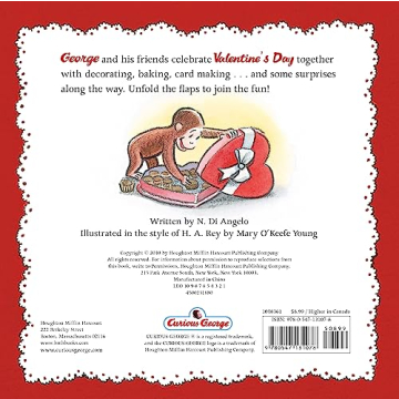 Happy Valentine's Day, Curious George! Children's Book