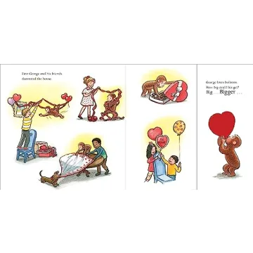 Happy Valentine's Day, Curious George! Children's Book