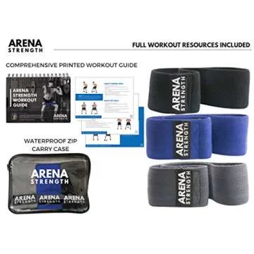 Arena Strength Fabric Glute Bands - 3 Pack for Effective Workouts