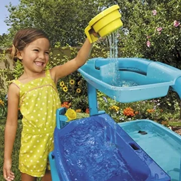 Little Tikes Easy Store Outdoor Folding Water Table for Kids