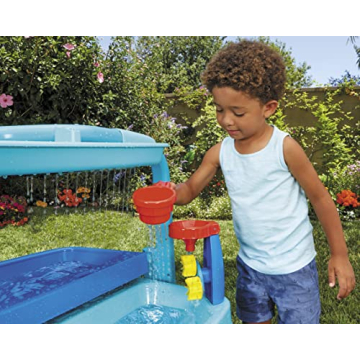 Little Tikes Easy Store Outdoor Folding Water Table for Kids