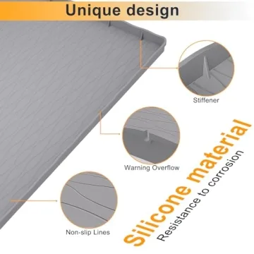 MHHA Under Sink Mat: Waterproof & Versatile Solution for Cabinets