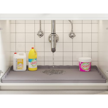 MHHA Under Sink Mat: Waterproof & Versatile Solution for Cabinets