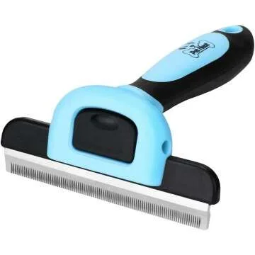 Pet Grooming Brush Reduces Shedding by 95% - Pro Tool for Dogs & Cats