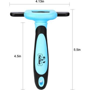 95% Shedding Reduction Pet Grooming Brush for Dogs & Cats