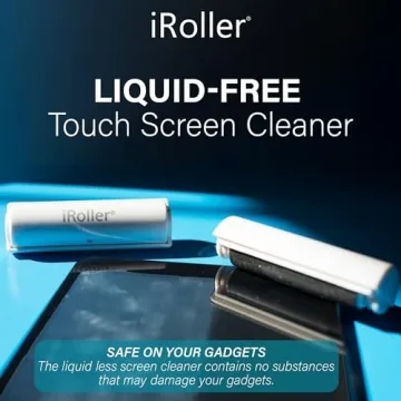 iRoller Liquid-Free Screen Cleaner for Devices Washable Reusable