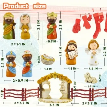 Nativity Advent Calendar 2024 for Kids - Holiday Fun