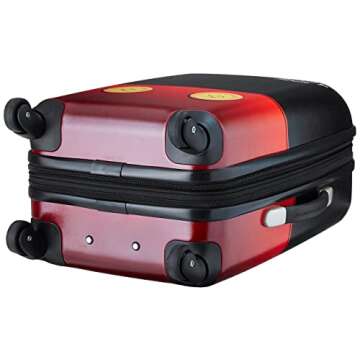 American Tourister Disney Hardside Luggage With Spinner Wheels, Mickey Mouse Pants, Carry-On 21-Inch