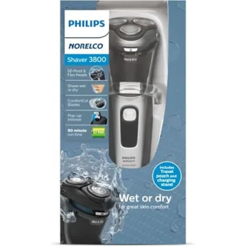 Philips Norelco Shaver 3800 - Rechargeable & Waterproof