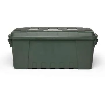 Plano Sportsman Trunk - 68-Quart Lockable Storage Box for Outdoors, Camping, and Travel