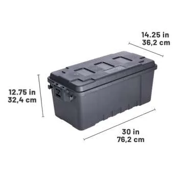 Plano Sportsman Trunk - Lockable Outdoor Storage Box