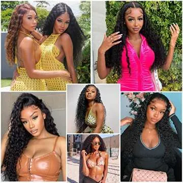 ShengCai 13x6 Deep Wave Lace Front Wigs Human Hair 180% Density HD Transparent Lace Frontal Wigs for Women