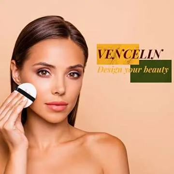 6Pcs Powder Puffs for Face Powder-Triangle setting makeup beauty powder puff for Loose Powder Mineral, Powder Body，Cosmetic Foundation,Undereye Setting,Wet Dry Face Exquisite Makeup sponge Tool