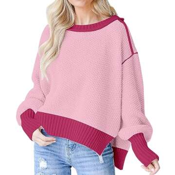 Versatile Women’s Oversized Sweater - Cozy & Chic for All Occasions