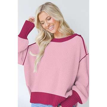 Stylish Oversized Cozy Sweaters for Women