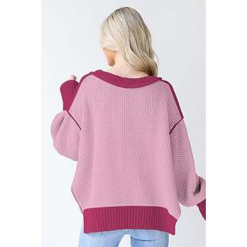 Stylish Oversized Cozy Sweaters for Women