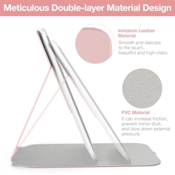 Kintion 60 LED Portable Makeup Mirror with Dimmable Lighting